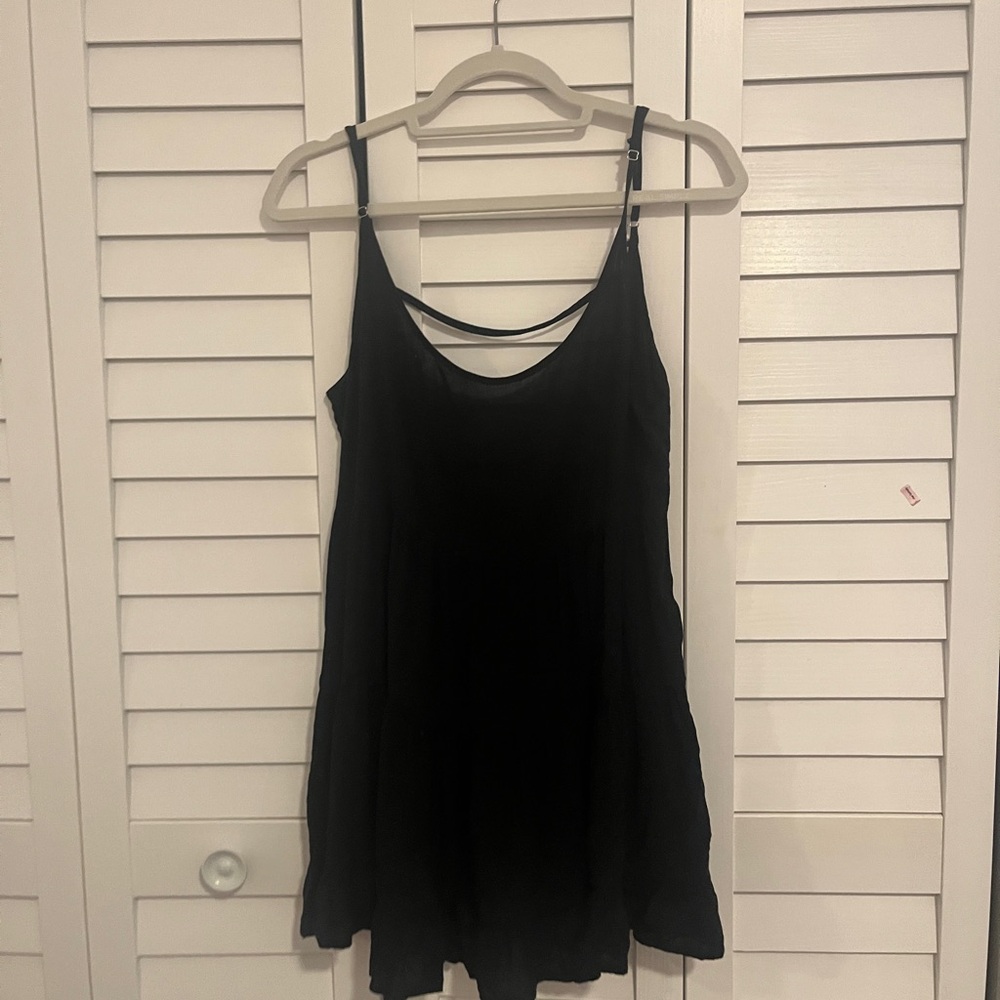 Black brandy Melville backless Jada dress